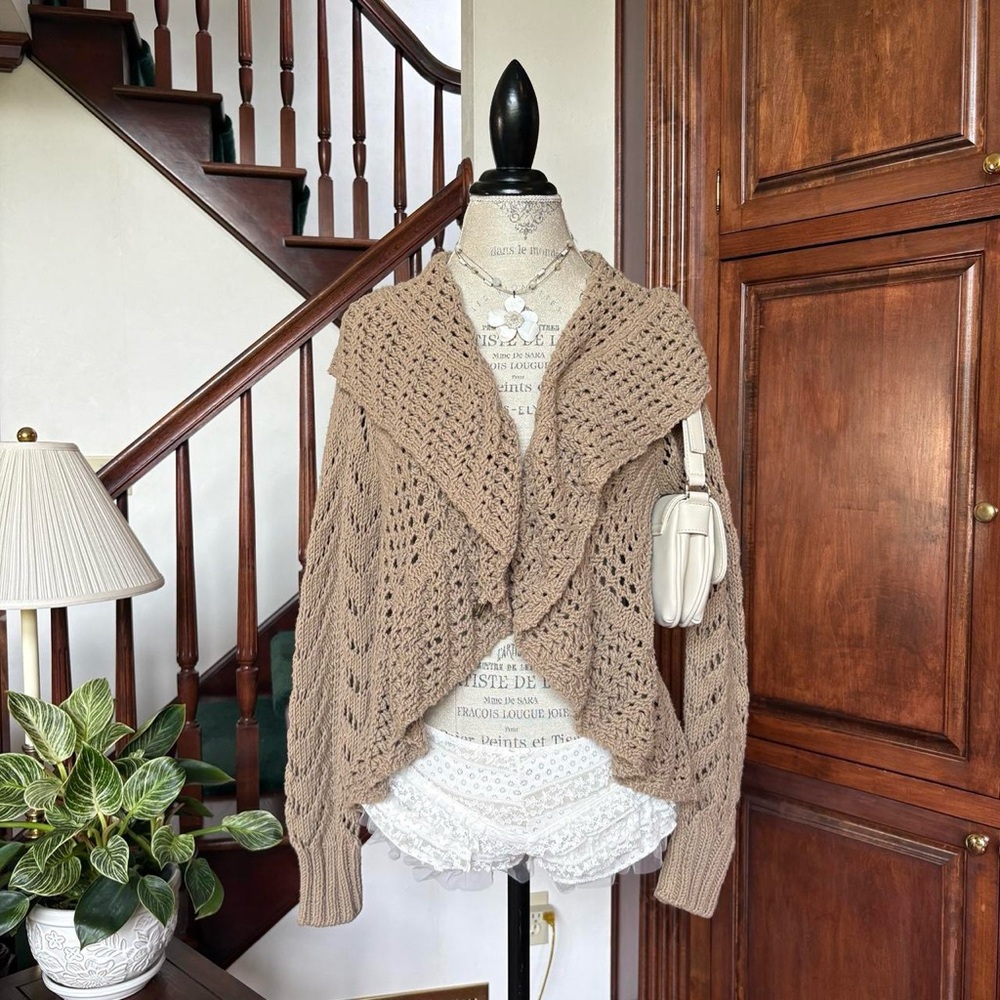 Marlboro Classics Vintage Knit Sweater Cardigan